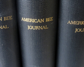 American Bee Journal Bound Magazines, 1943-1948, Honey Bees, Agriculture, Farming,