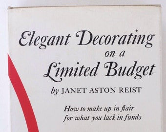 Libro de decoración de mediados de siglo de 1965: Diseño de hogar elegante con un presupuesto ajustado