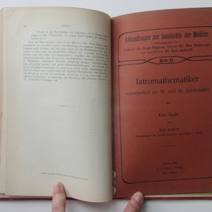 Old Rare Vintage Book on Medical Astrology. Cosmobiology. Natural Healing. Iathromathematists / Iatromathematics. Historical Medicine. image 5