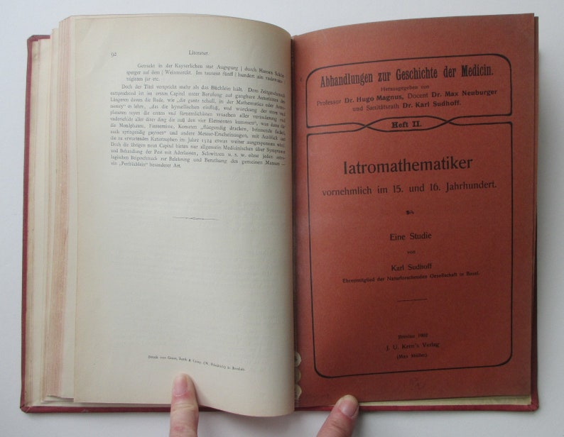 Old Rare Vintage Book on Medical Astrology. Cosmobiology. Natural Healing. Iathromathematists / Iatromathematics. Historical Medicine. image 5