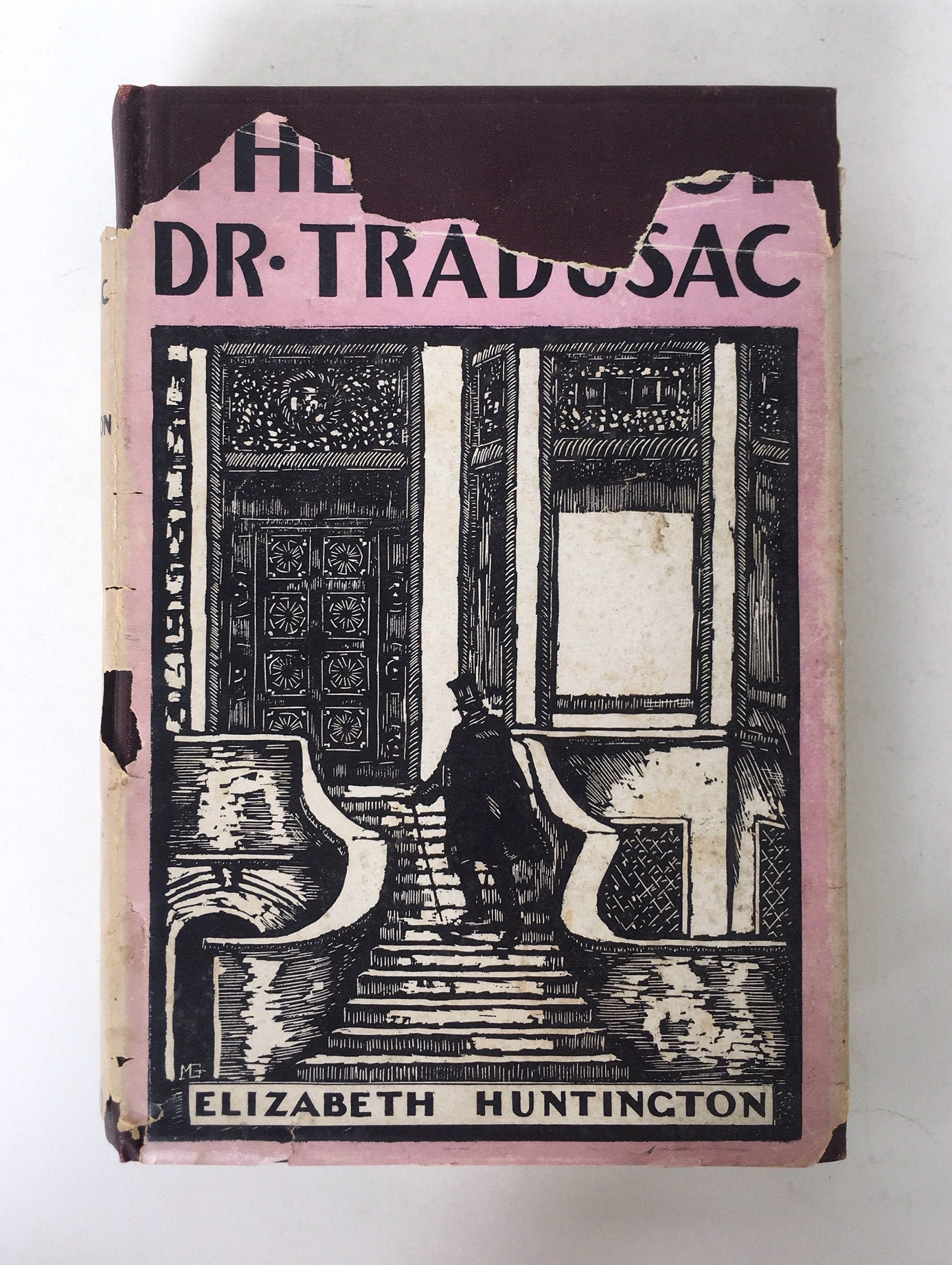 The Son of Dr Tradusac by Elizabeth Huntington. Beautiful, Dramatic Fiction Novel. First Edition.
