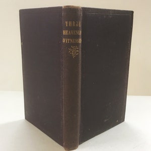 Memoir of the Controversy Respecting the Three Heavenly Witnesses by Criticus by Ezra Abbot. 1872 Antique Religion Book. Christianity.