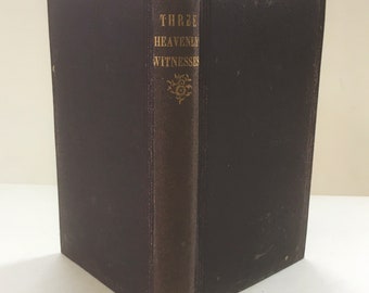 Memoir of the Controversy Respecting the Three Heavenly Witnesses by Criticus by Ezra Abbot. 1872 Antique Religion Book. Christianity.