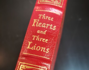 Trzy serca i trzy lwy: książka fantasy w skórzanej oprawie wydawnictwa Easton Press