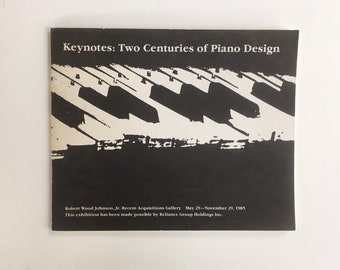 Keynotes: Two Centuries of Piano Design by Laurence Libin - 1985 First Edition