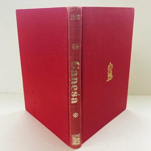 Ganesa: A Monograph on the Elephant-Faced God by Alice Getty. Vintage Hinduism Book, Ganesa History. Hindu God. India.
