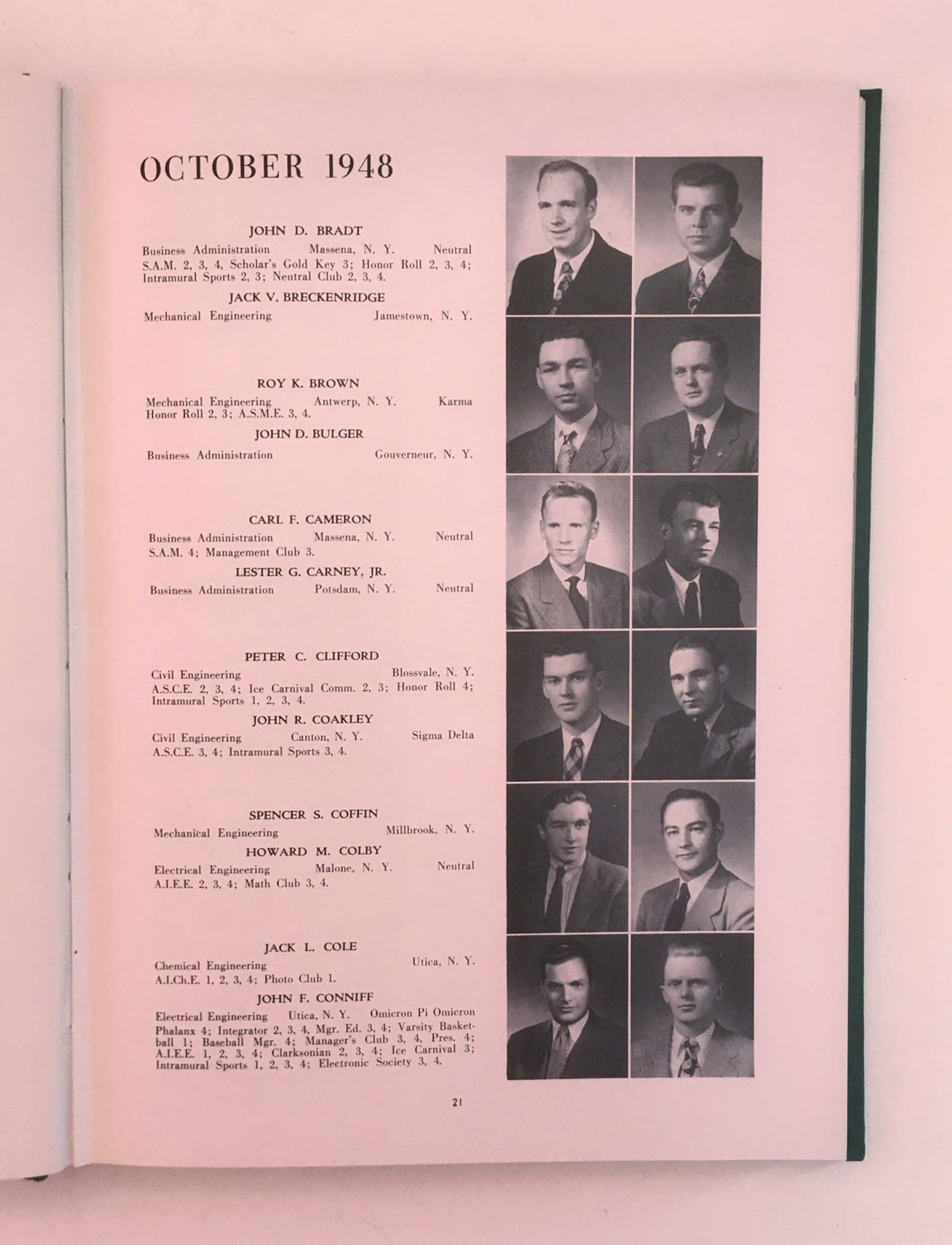 Rare Clarkson College of Tech Yearbook From 1949. Etsy