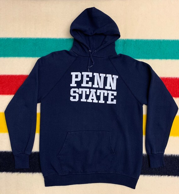 Vintage Penn State Hoodie Etsy
