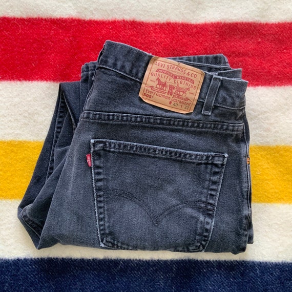 Levis 505 Regular Fit Made the USA Tagged W40 L32 - Etsy
