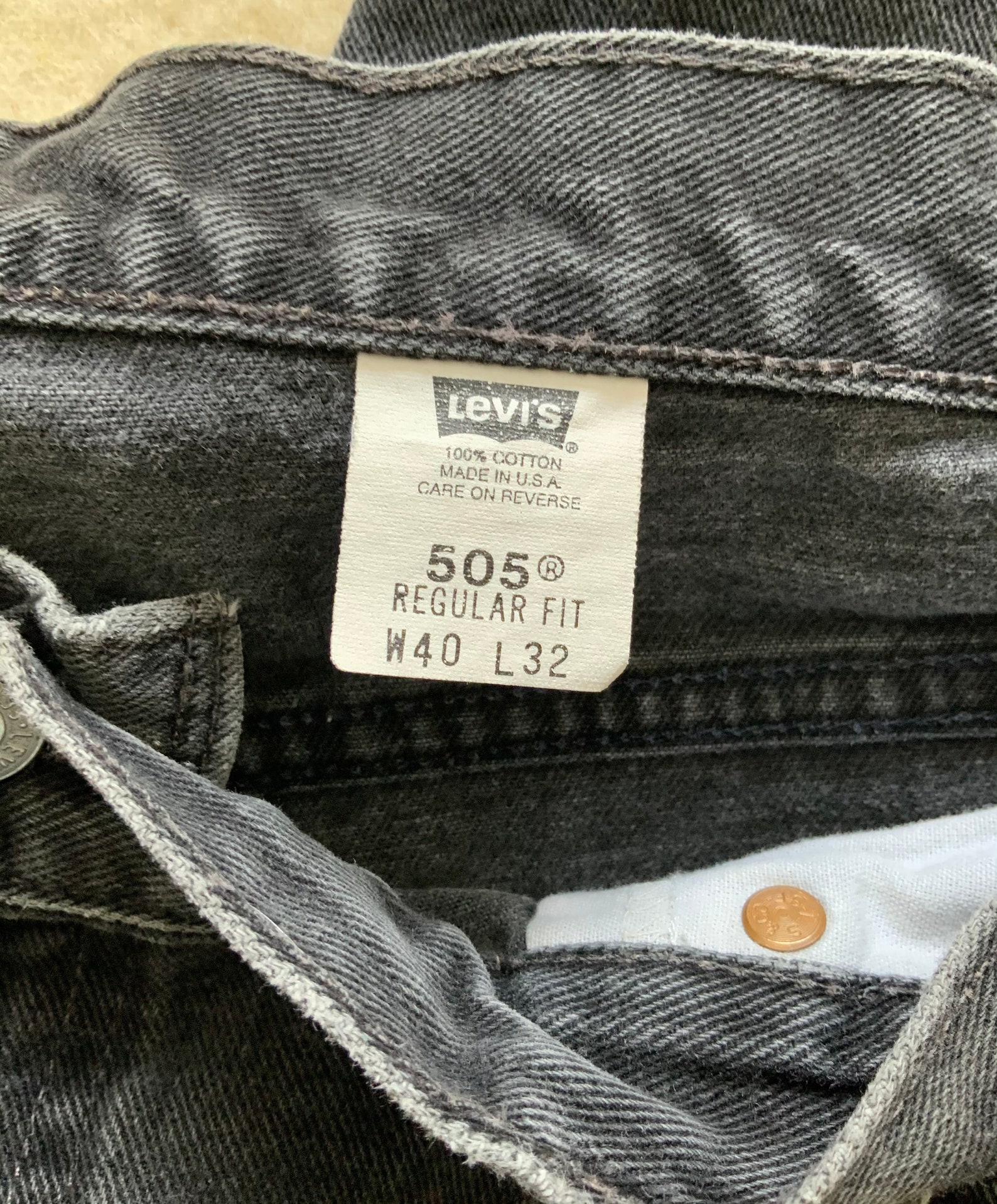 levis 505 shrink to fit
