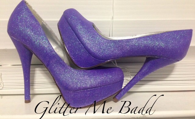 light purple pumps