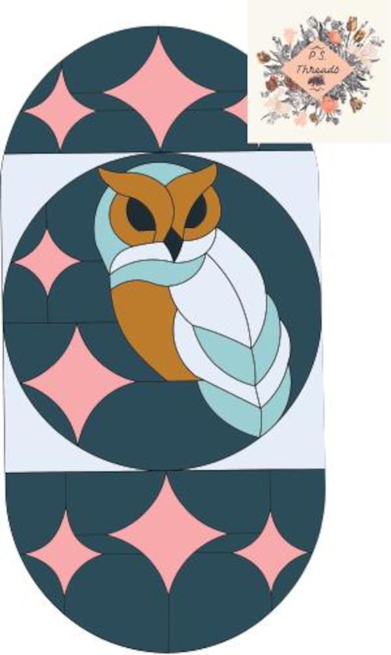 EPP Club Owl Quilt Block Pattern – English Paper Piecing (PDF Pattern ...