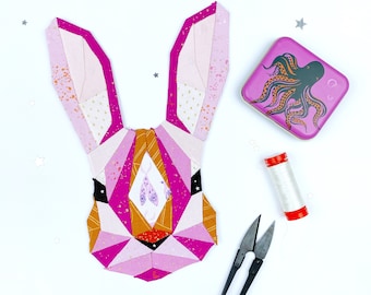 Bunny Hops English Paper Piecing Pattern - PDF