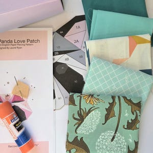 EPP Trash Panda Modern EPP Box Kit Quilt kit #10