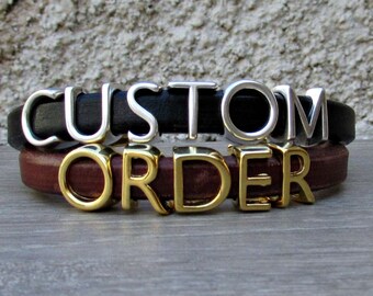 Mens Personalized Bracelet Customized Mens Women Bracelet Letters Bracelet Make Yours