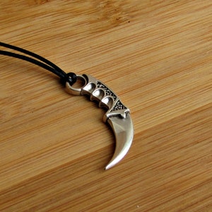 Pendentif Couteau à Plume Vintage En Forme De Croix - Nacre - Occasion Bon état