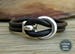 Mens Leather Bracelet Leather Men Bracelet Cuff  Brown Black Antique Silver Plated Customized On Your Wrist MS1Fathers day gift 