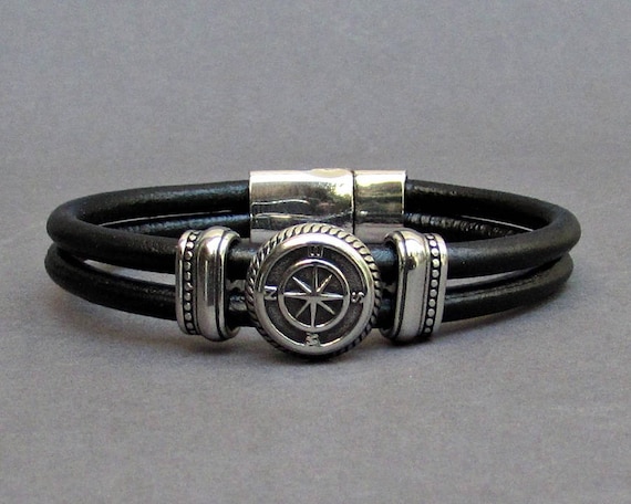 etsy compass bracelet