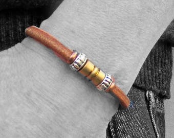 MENS LEATHER BRACELETS