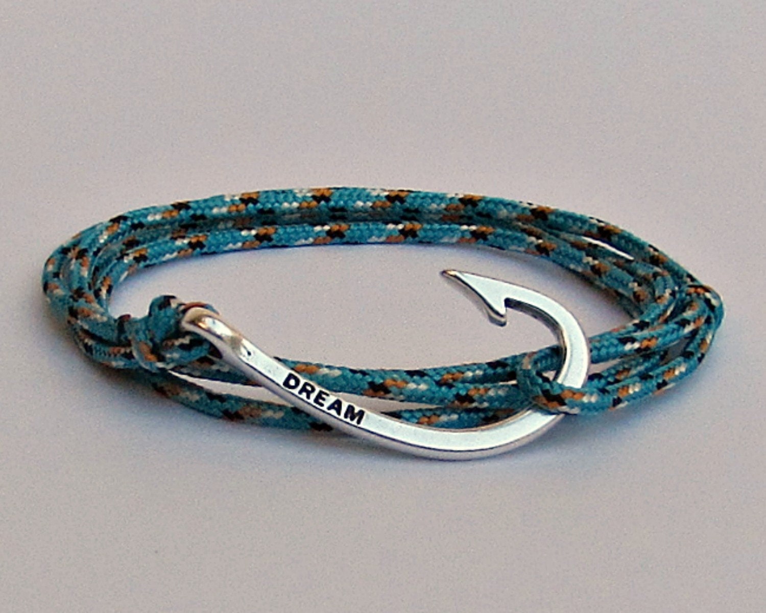 Hook Bracelet For Mens Nautical Rope wrap Bracelet Arrowhead Etsy