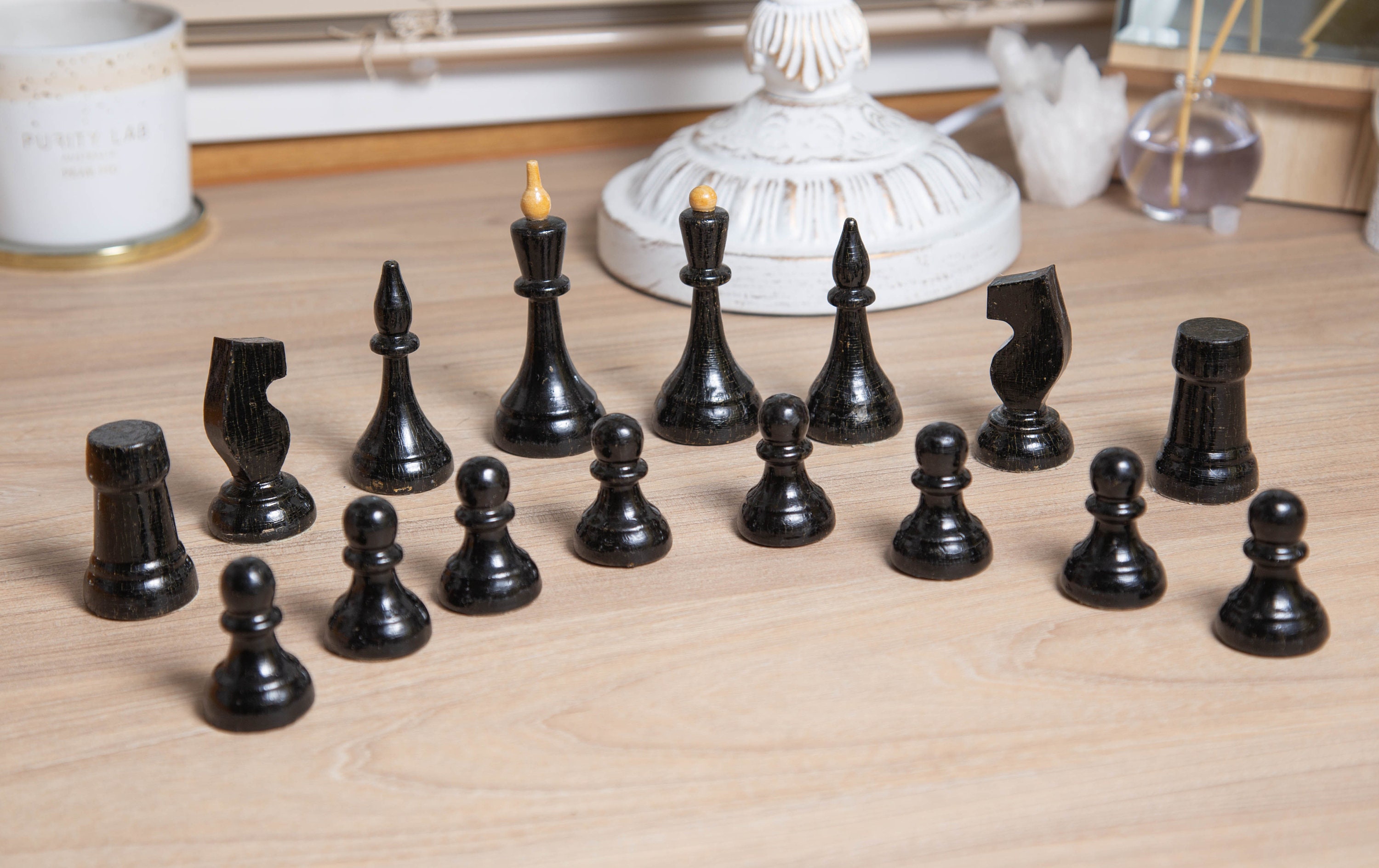 Soviet Chess set Wooden Vintage Queen's Gambit TV series USSR