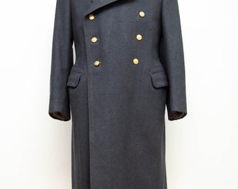 Soviet Army Generals Winter Overcoa, General Black Coat, USSR