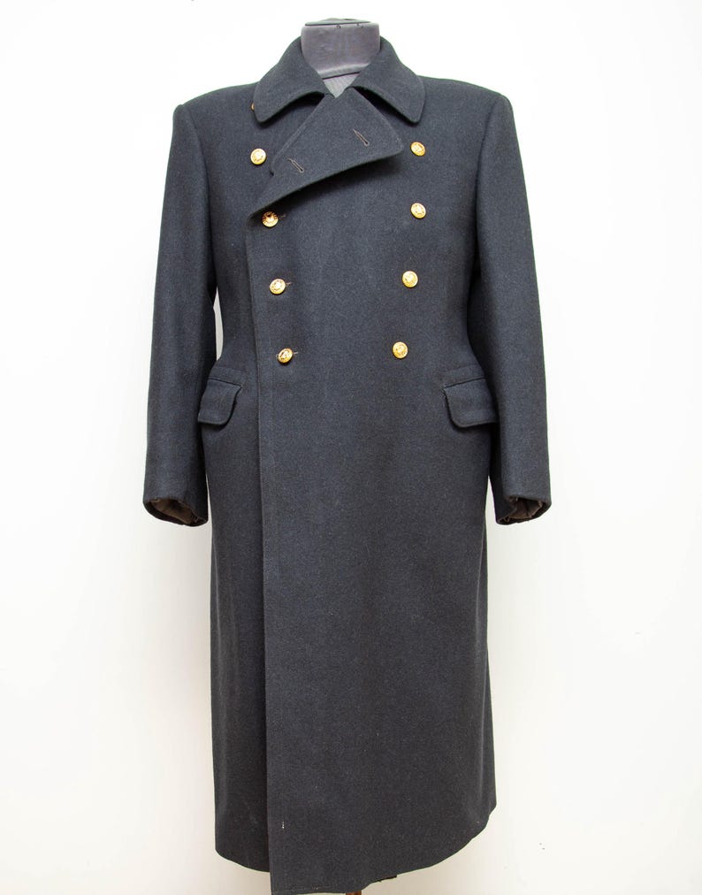 USSR ORIGINAL UNIFORM 1990s Parad Cossack Officer overcoat of Ukrainian Army X-Large 52-3 image 1