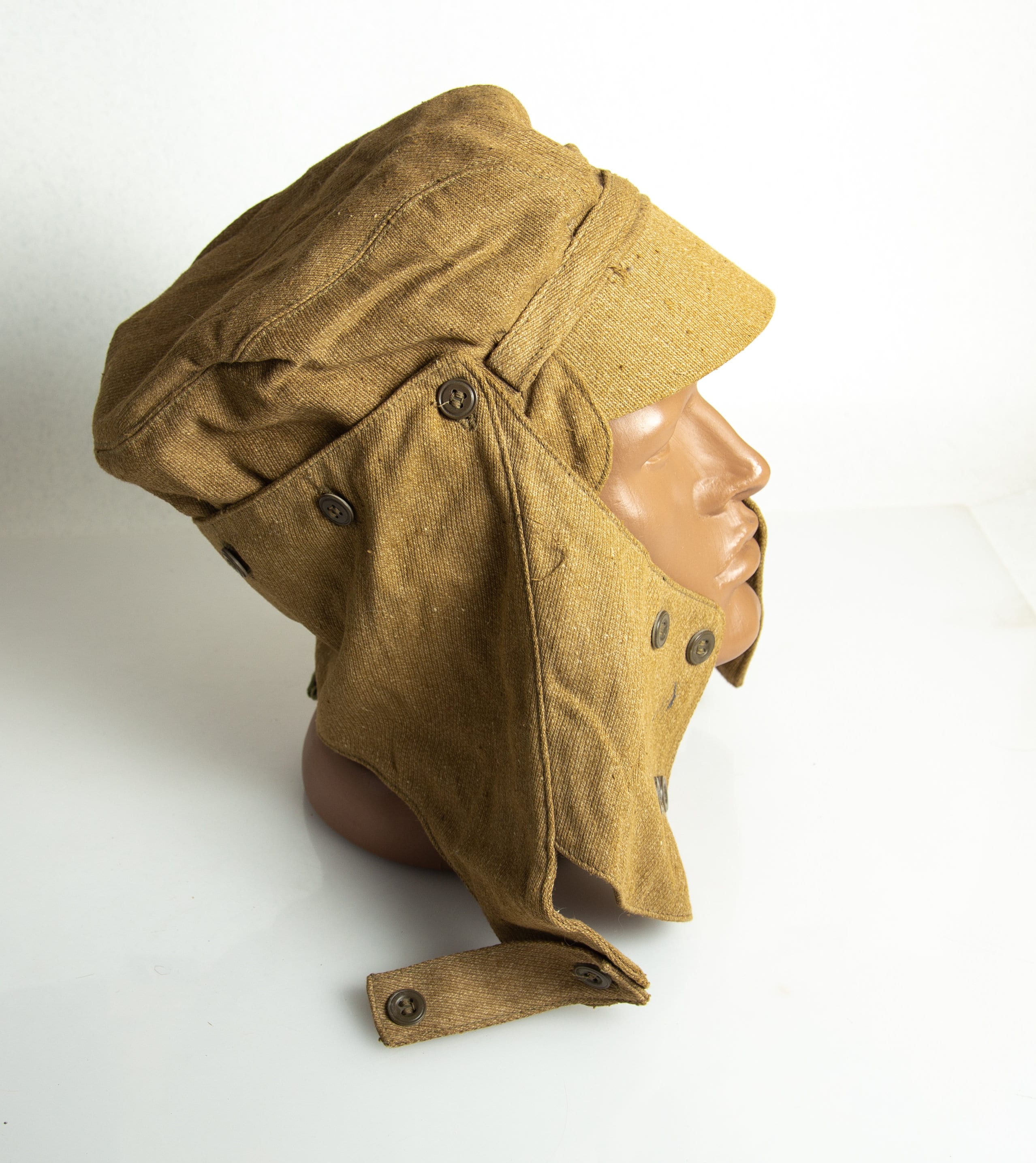 アフガンカ 夏用 キャップ 帽子 ソ連 ロシア軍 兵士 フィールド 砂漠