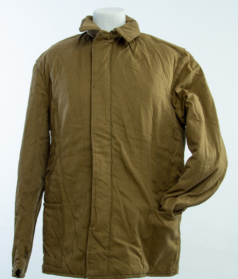 Quilted Jacket Military Surplus Soviet MILITARY Winter Jacket Etsy