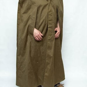 uniform USSR soviet Army rubberized rain poncho raincoat cape military tent