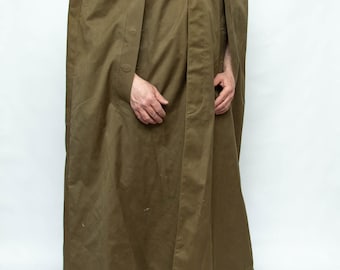 uniform USSR soviet Army rubberized rain poncho raincoat cape military tent