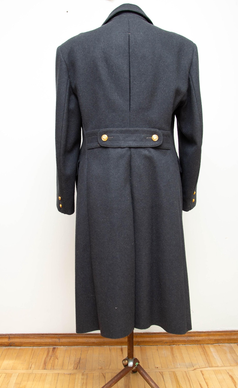 USSR ORIGINAL UNIFORM 1990s Parad Cossack Officer overcoat of Ukrainian Army X-Large 52-3 image 5