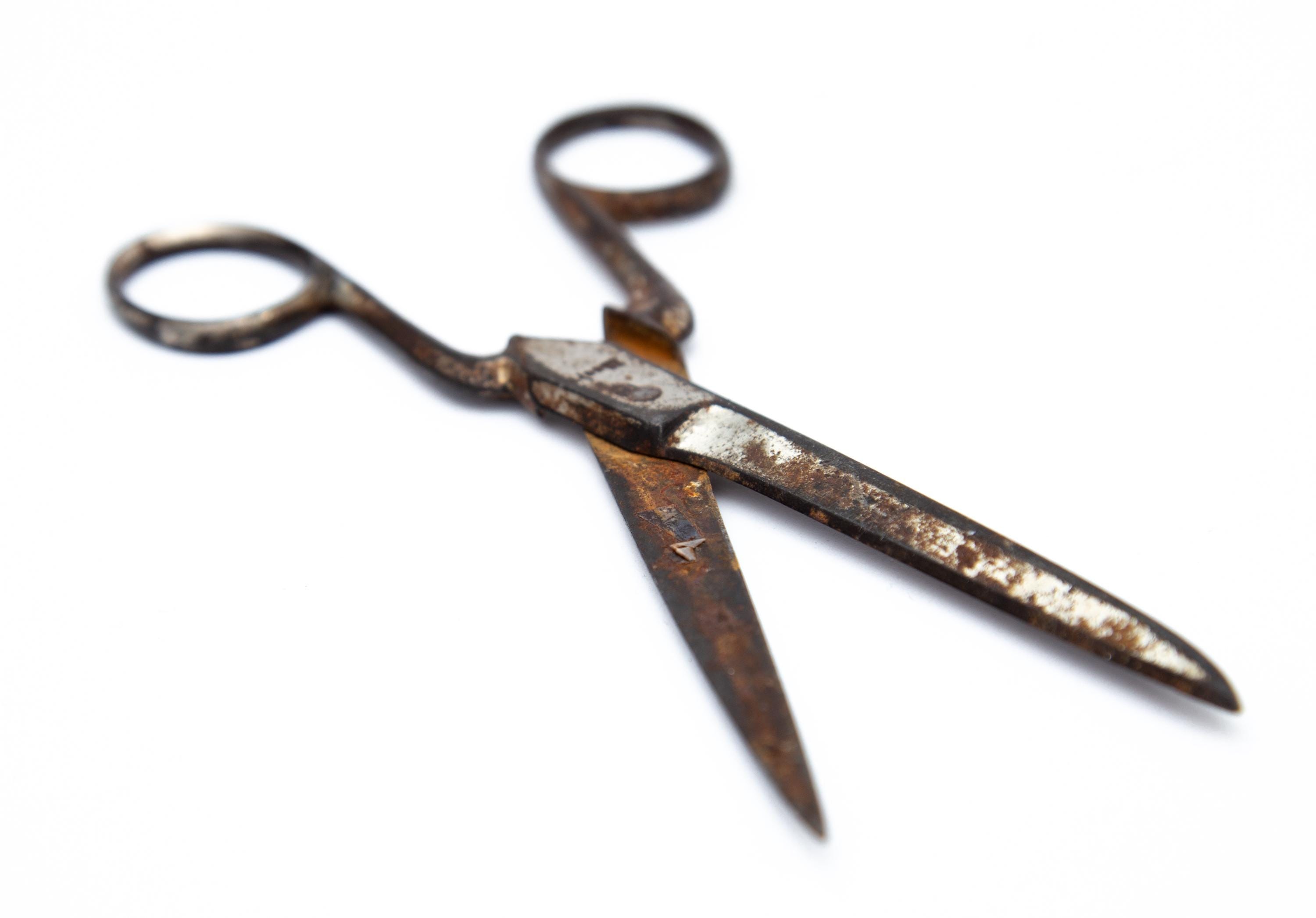 Vintage Tailor Scissors - 1940-1950s USSR Dressmaker Shears - Soviet ...