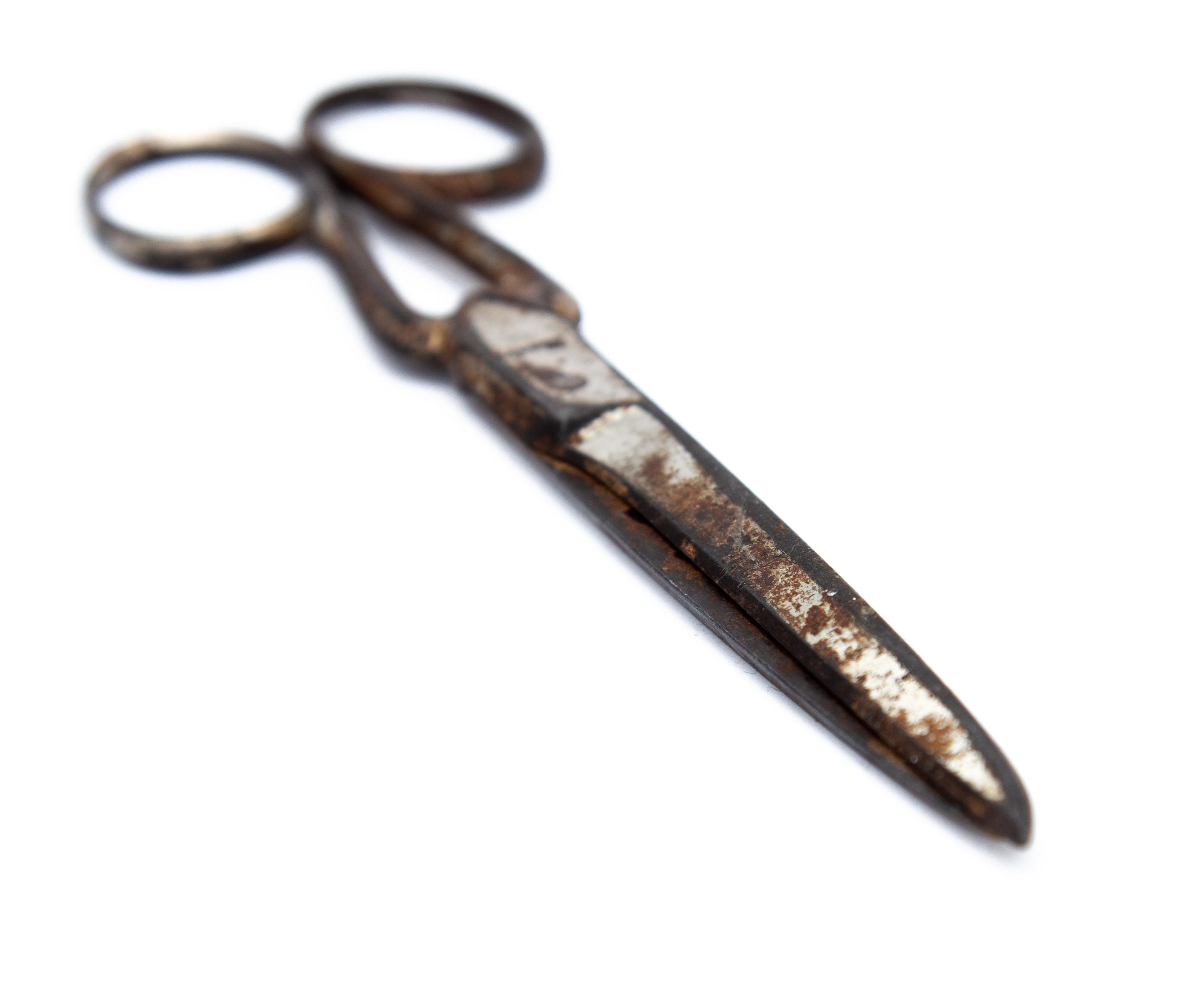 Vintage Tailor Scissors - 1940-1950s USSR Dressmaker Shears - Soviet ...