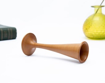 Vintage Wooden Pinard Stethoscope, Obstetric Fetal Horn, Antique Medical Instrument, Midwife Gift, Nurse Graduation