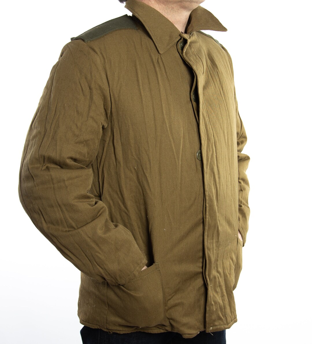 Quilted Jacket Military Surplus Soviet MILITARY Winter Jacket