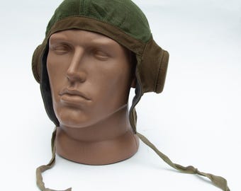 Rare Vintage Soviet Military USSR 70s-80s Artillery Helmet Insert - New Old stock Acoustic Protection size S