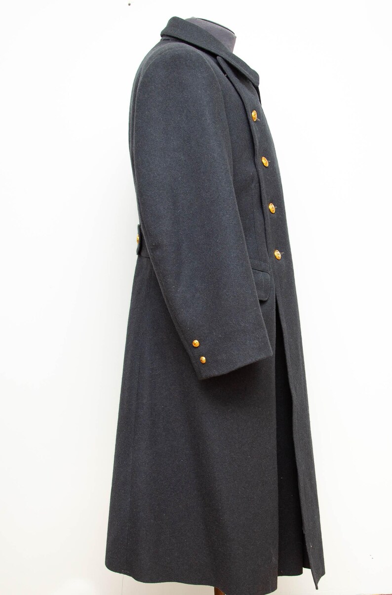 USSR ORIGINAL UNIFORM 1990s Parad Cossack Officer overcoat of Ukrainian Army X-Large 52-3 image 4