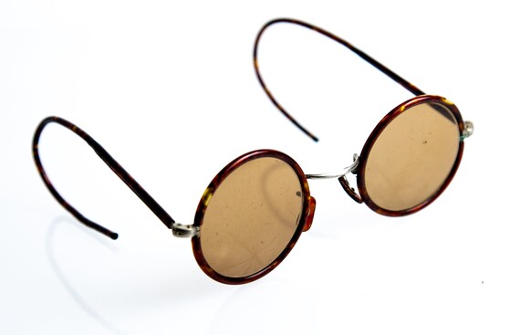 1930s Steampunk Sunglasses Teashades New Vintage W