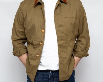 New gimnasterka Soviet Army Field tunic Jacket USSR Military Workwear size S 48-2