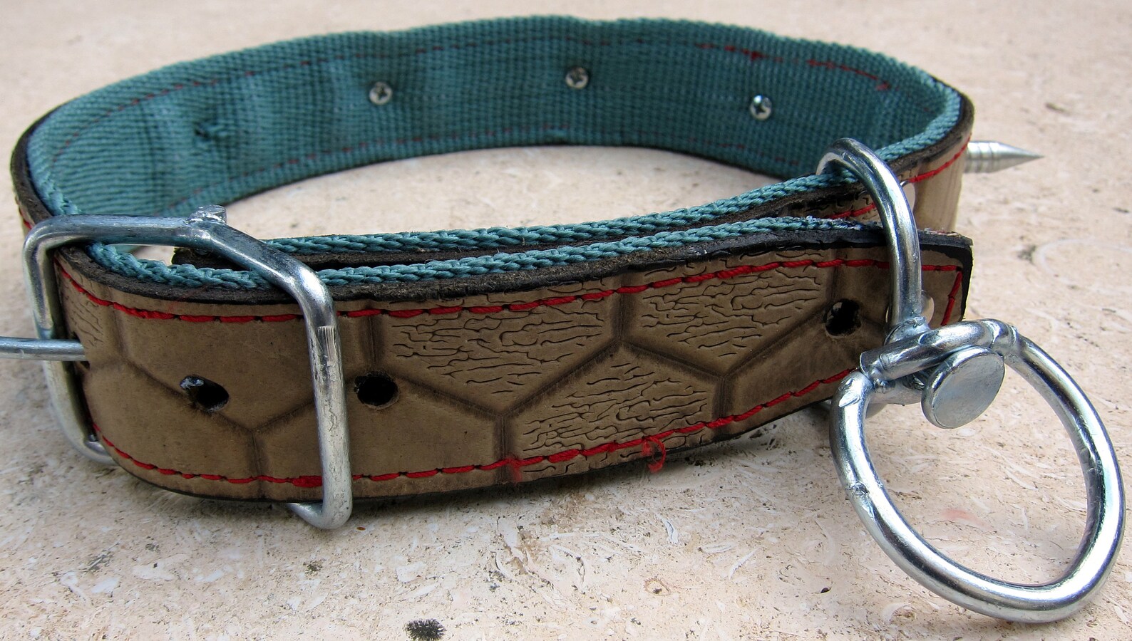 Mountain sheep dog collar. Hand madeauthentic wolf Etsy