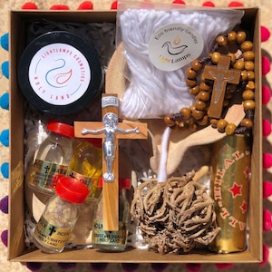 Ancient Sacrament Christian gift set, God, Holy land, Vintage oil candle, Holy candles, Peace, Jerusalem Pottery oil candle for Believers