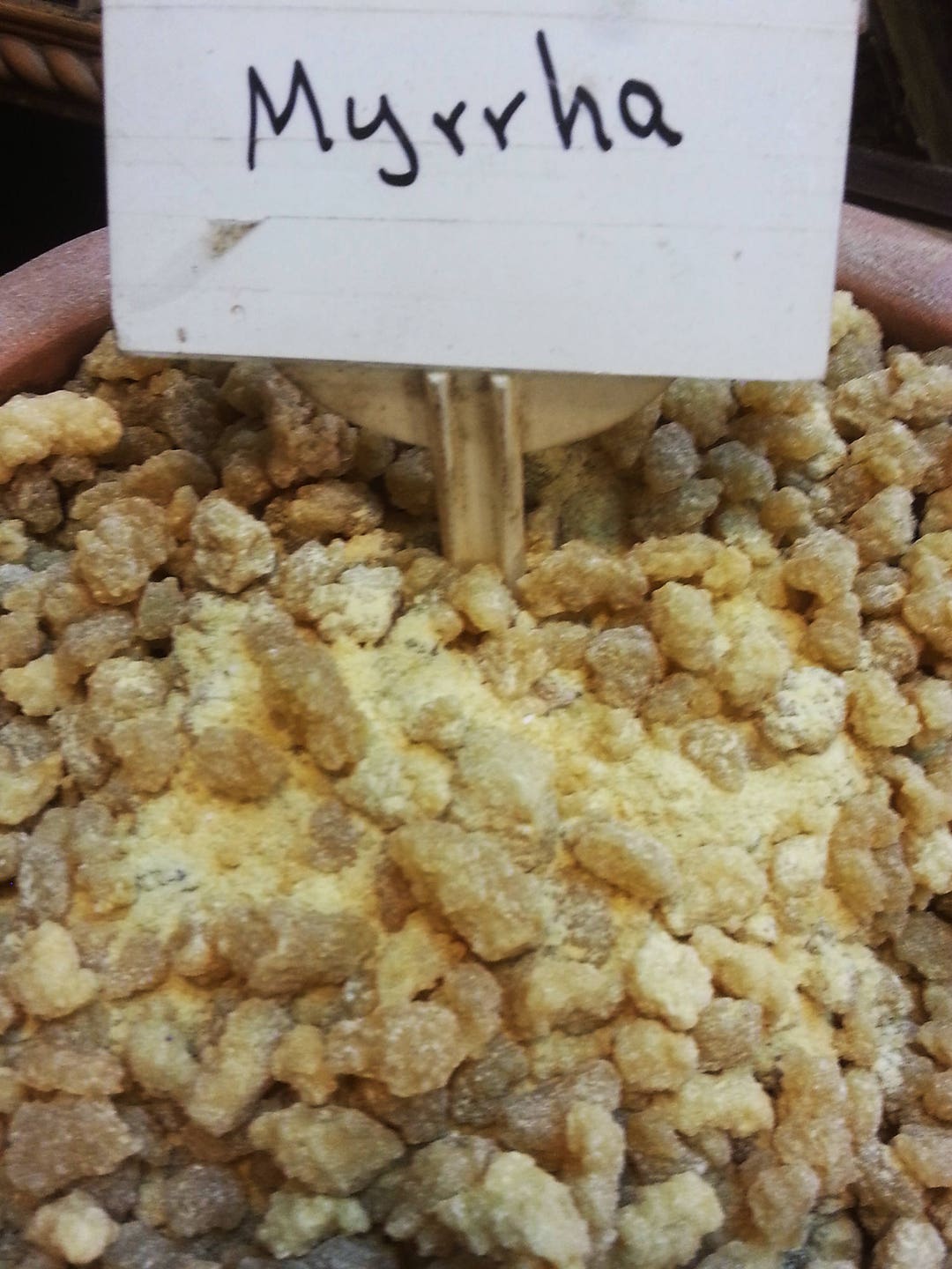 Organic MYRRAH INCENSE, Jerusalem Incense, PURE Incense, 50gr. Scented