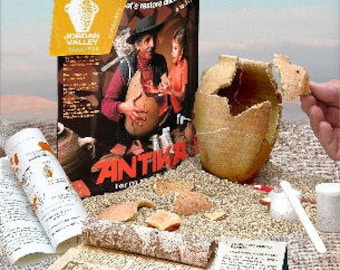 Authentic Artifacts, Museum collection, Pottery Kits, Kits for kids, Kits for children, Childrens craft kit, Childrens activities,