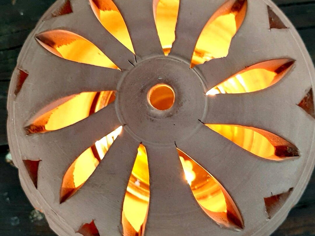 Garden Large Round Eco FLOATING Candles Oil Candle Wick Long Etsy UK