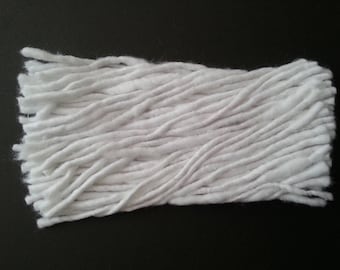 Vigil Organic Extra Long White Wicks, 50 Candle cotton wicks, Oil lamp, Eco wick, Candle Parts, 6" Long/15cm, OIL LAMP Wicks, Candle supplie