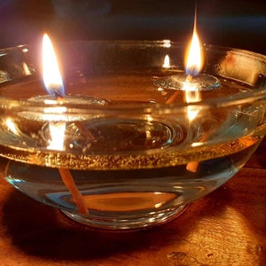 Floating Wicks, Large round candles, Oil wick, 50 Waxed long WICK, Oil lamps, Floating candles, OIL LAMP, Sabbath candle, String candle wick