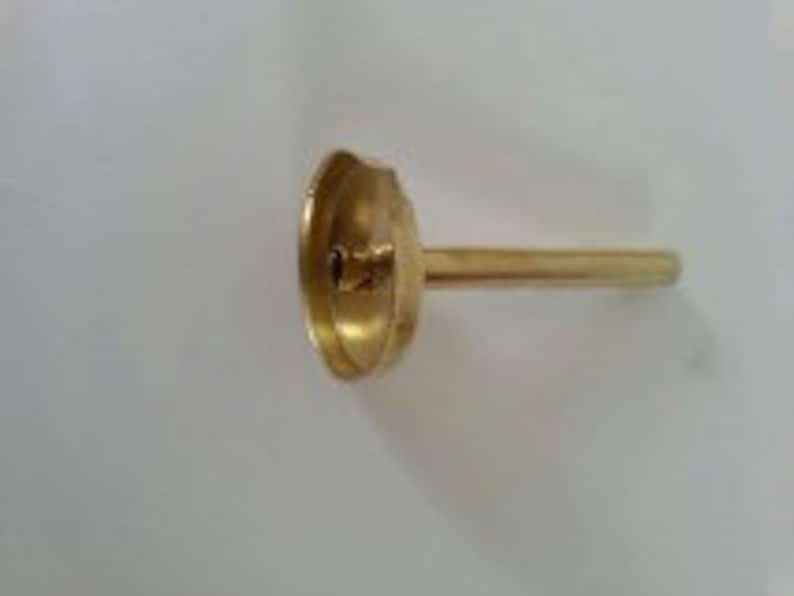 9 Large Metal Wick Holders 50 Unwaxed Cotton Wicks Oil Etsy UK