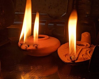 Advent Vigil Handmade Cotton Wicks, 50 6"Extra Long/15cm, Diya candles, Honoring of the Gods and Goddesses, Wicks for Aladdin oil Lamp