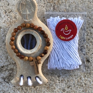 Antiquity rare Religious home and decor, Byzantine Classic Pottery, Rare ancient oil lamps, Historical Archaeological Artifacts, Terracotta